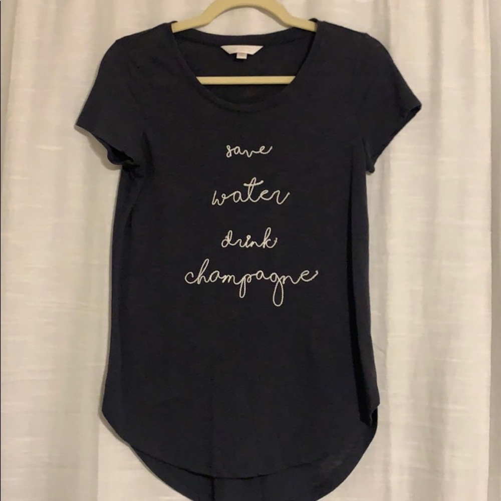 Save water drink champagne Tee!